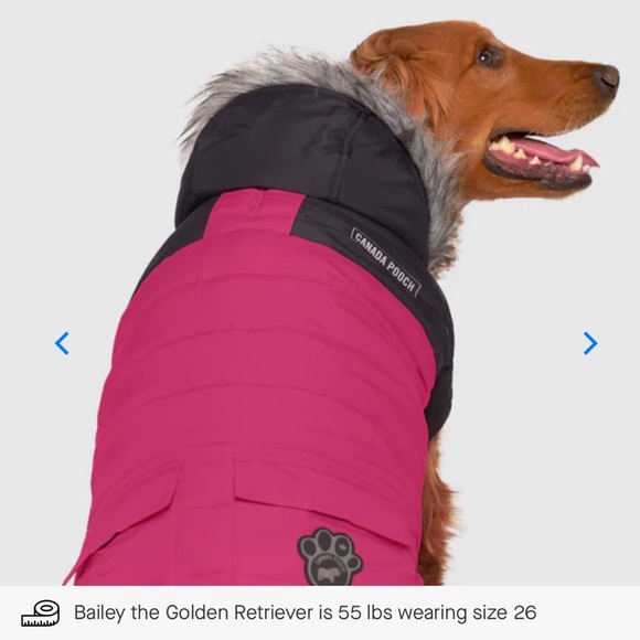 Canada Pooch True North Winter Parka - Pink - Size 20 - Picture 3 of 16